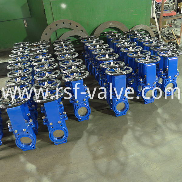 Ductile Iron Knife Gate Valve 2